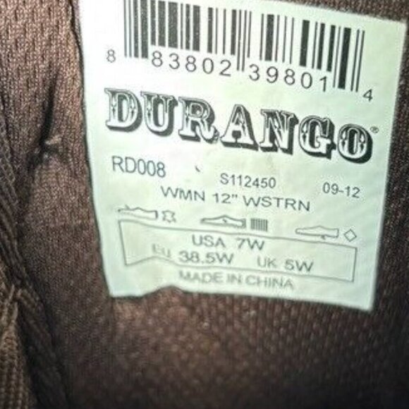 Brown Embroidered Western Boots - Picture 12 of 12